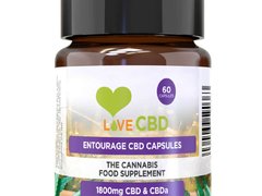 Capsule CBD Entourage 1800mg 60X30mg